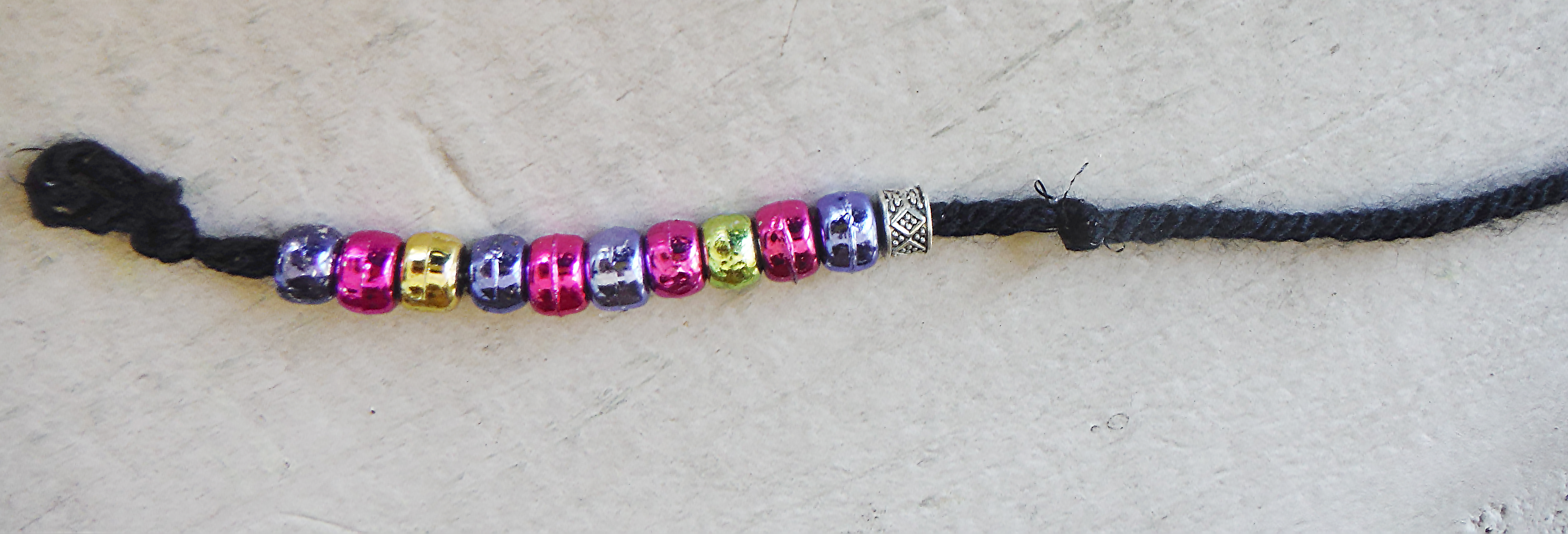 Bracelet created by playing BeadED Adventures