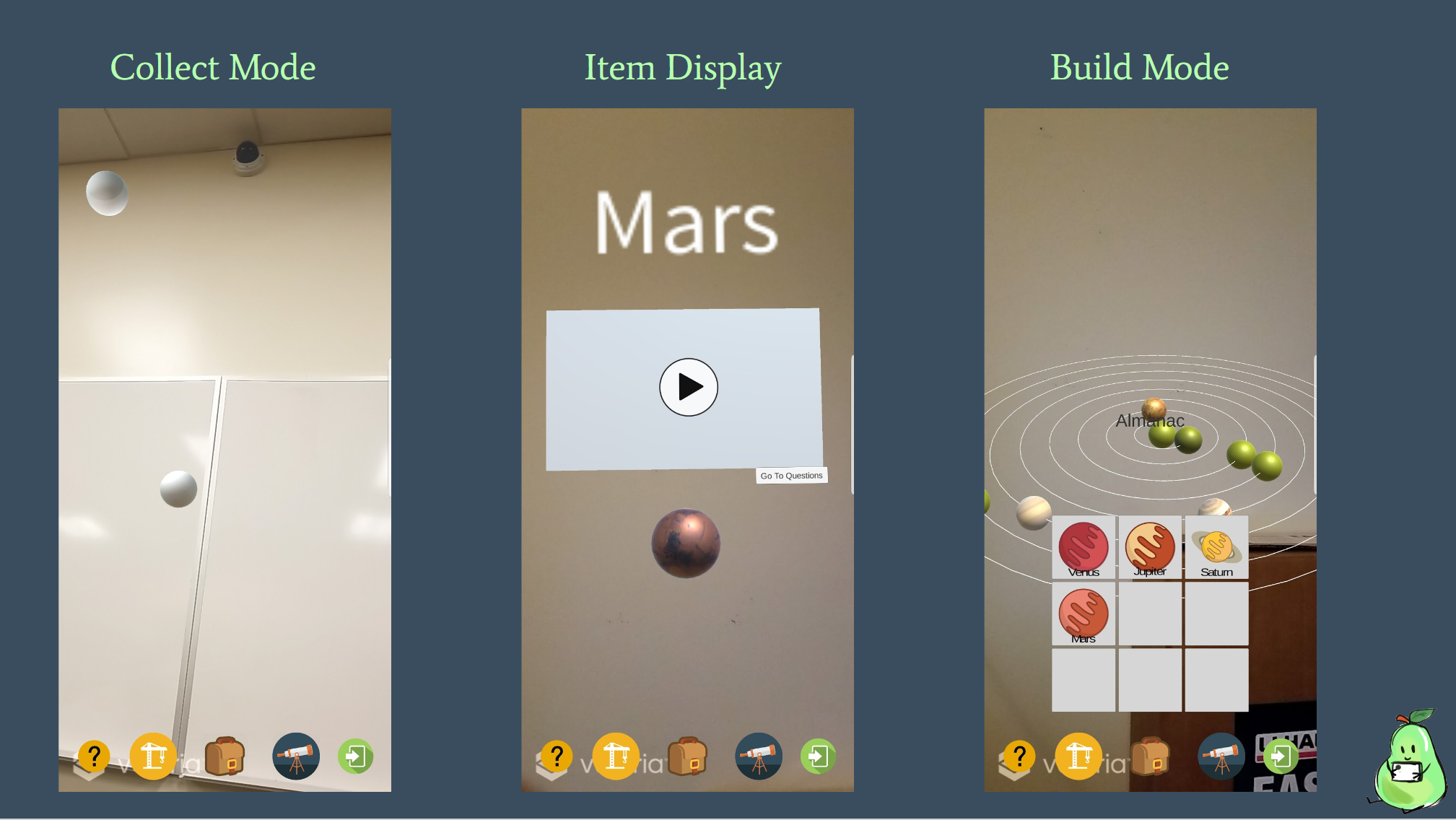 PEAR augmented reality app